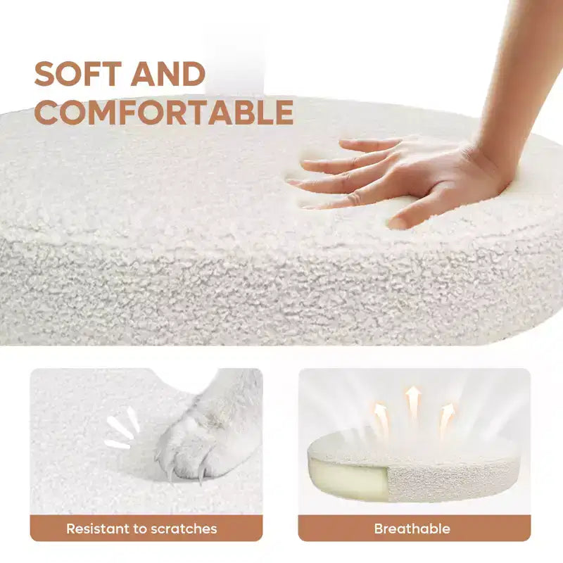 Sedia da ufficio ergonomica Pinmoco a gambe incrociate, sedia da meditazione regolabile in altezza, girevole a 360, con supporto lombare, per attività e ufficio, sedia per ADHD