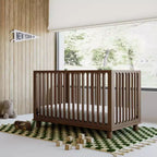 Storkcraft Sicily Deluxe 3-in-1 ombouwbaar babybed met uitvalbeveiliging voor peuters