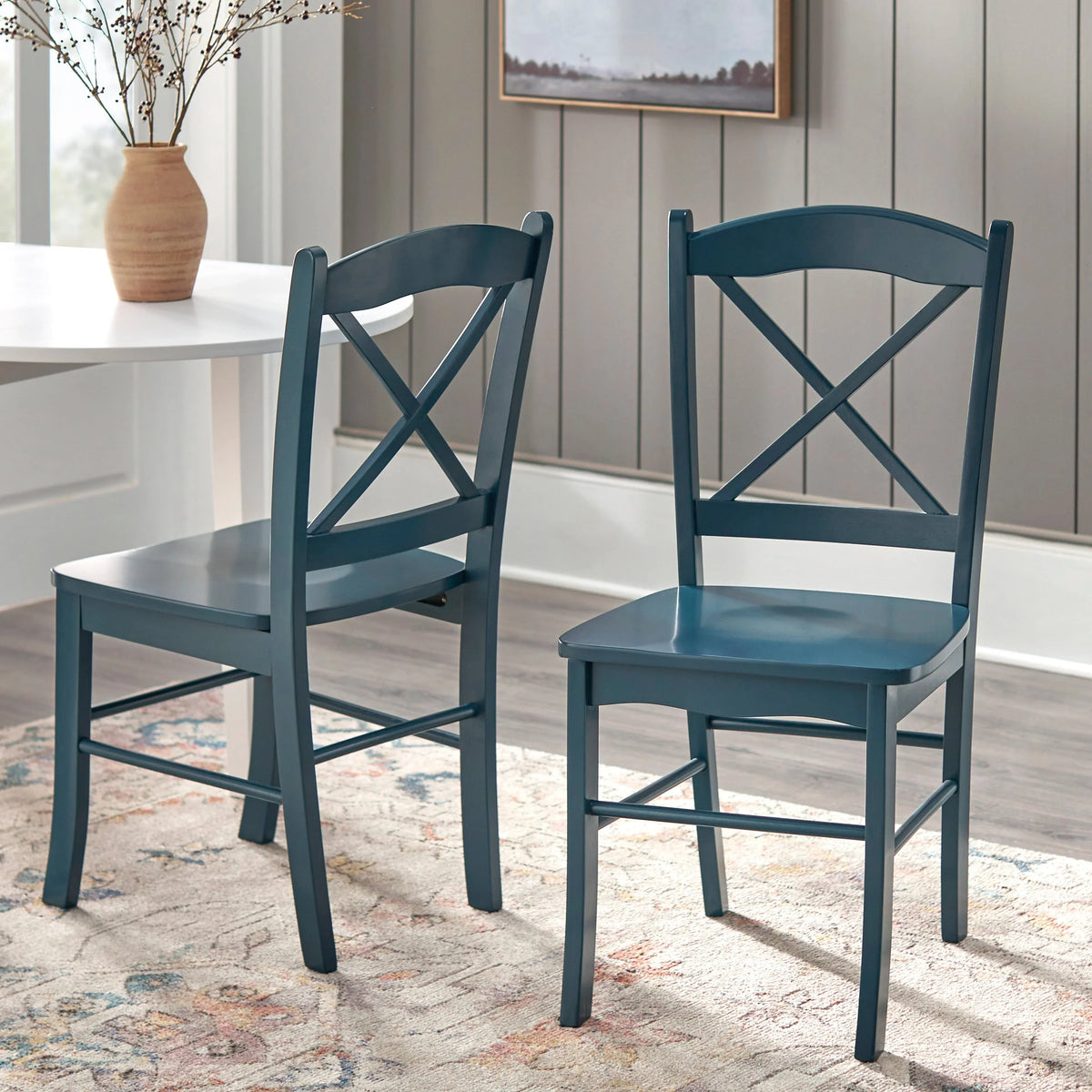 Chaises de salle à manger Simple Living de style cottage champêtre (lot de 2)