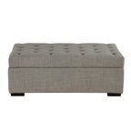 Sofá-cama dobrável, pufe de 49.6 com sofá-cama dobrável, pufe-cama convertível com colchão de espuma viscoelástica e design capitonê