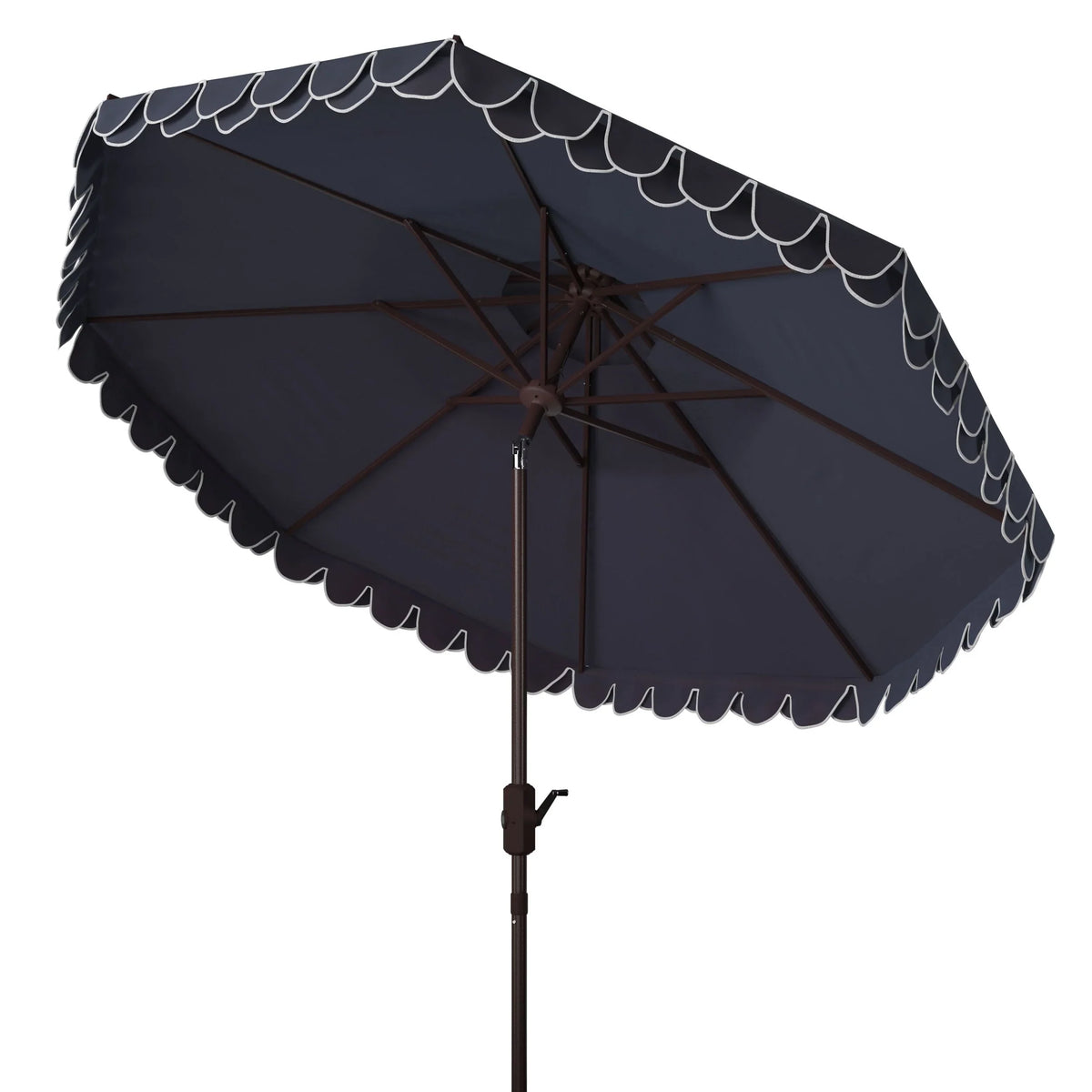 SAFAVIEH Kjerstin Outdoor-Volant für Doppelsonnenschirm mit 9 Ft