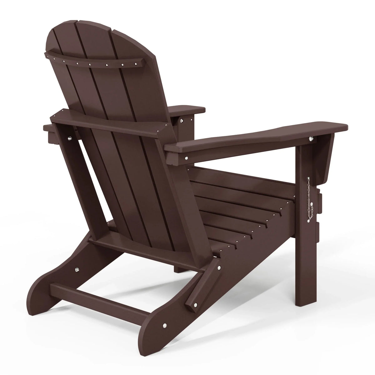 Polytrends Laguna Adirondack-Klappstuhl für die Terrasse, lichtecht und wetterbeständig