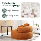 Fauteuil rond de relaxation ?C blanc/bleu/gris/jaune/orange/rouge rosé/bleu marine/vert, 1 ou 2 places