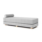 Tagesbett / ausziehbares Schlafsofa in Queen-Size - Microvelvet