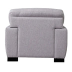 Modernes übergroßes Chaiselongue-Schlafsofa im Mid-Century-Stil mit Kissen