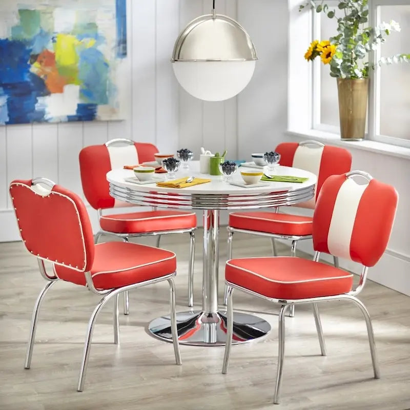 Simple Living Raleigh retro-eetset met 5 delen