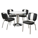 Simple Living Raleigh retro-eetset met 5 delen