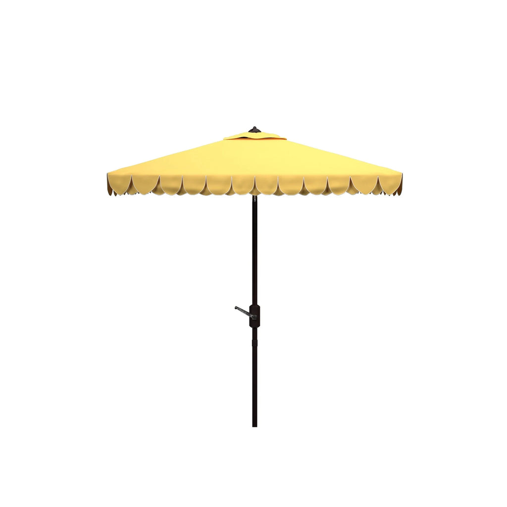 SAFAVIEH Kjerstin Outdoor-Volant für Doppelsonnenschirm mit 9 Ft