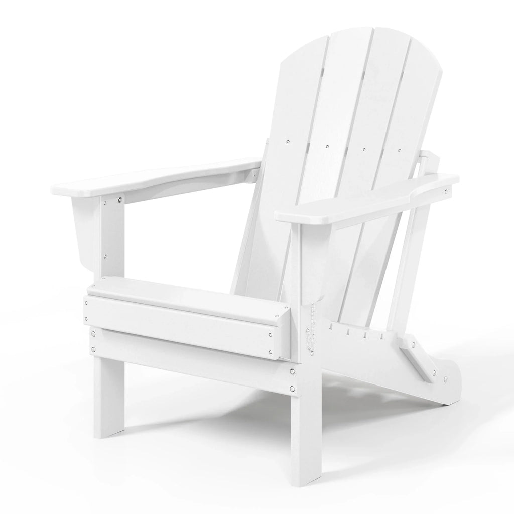 Polytrends Laguna Adirondack-Klappstuhl für die Terrasse, lichtecht und wetterbeständig