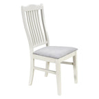 Eetkamerset van hout, 6-delig, met 4 stoelen en een bankje, tafel met lade