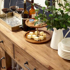 Crosley Roots buffetkast met naturel afwerking - 52  W x 18  D x 36  H
