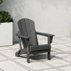 Polytrends Laguna Adirondack-Klappstuhl für die Terrasse, lichtecht und wetterbeständig