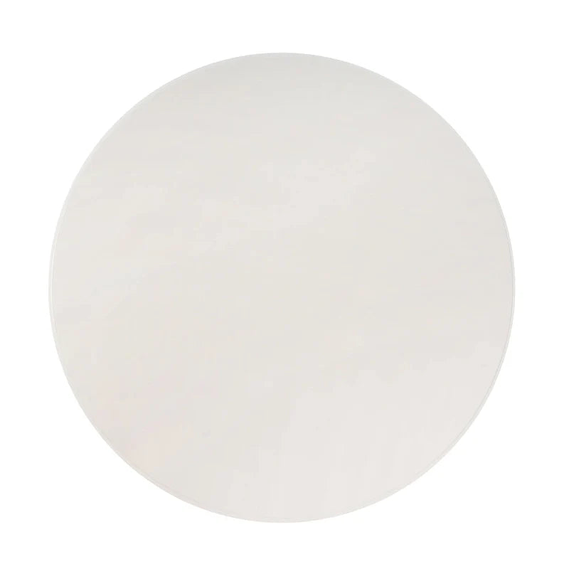 Στρογγυλό τραπέζι με βάση από μασίφ ξύλο