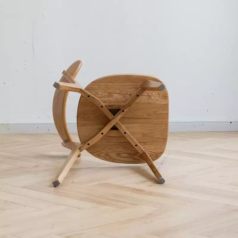 Set MAYEERTY di 4 sedie da pranzo in legno massello, sedie in legno naturale per cucina, sala da pranzo e soggiorno
