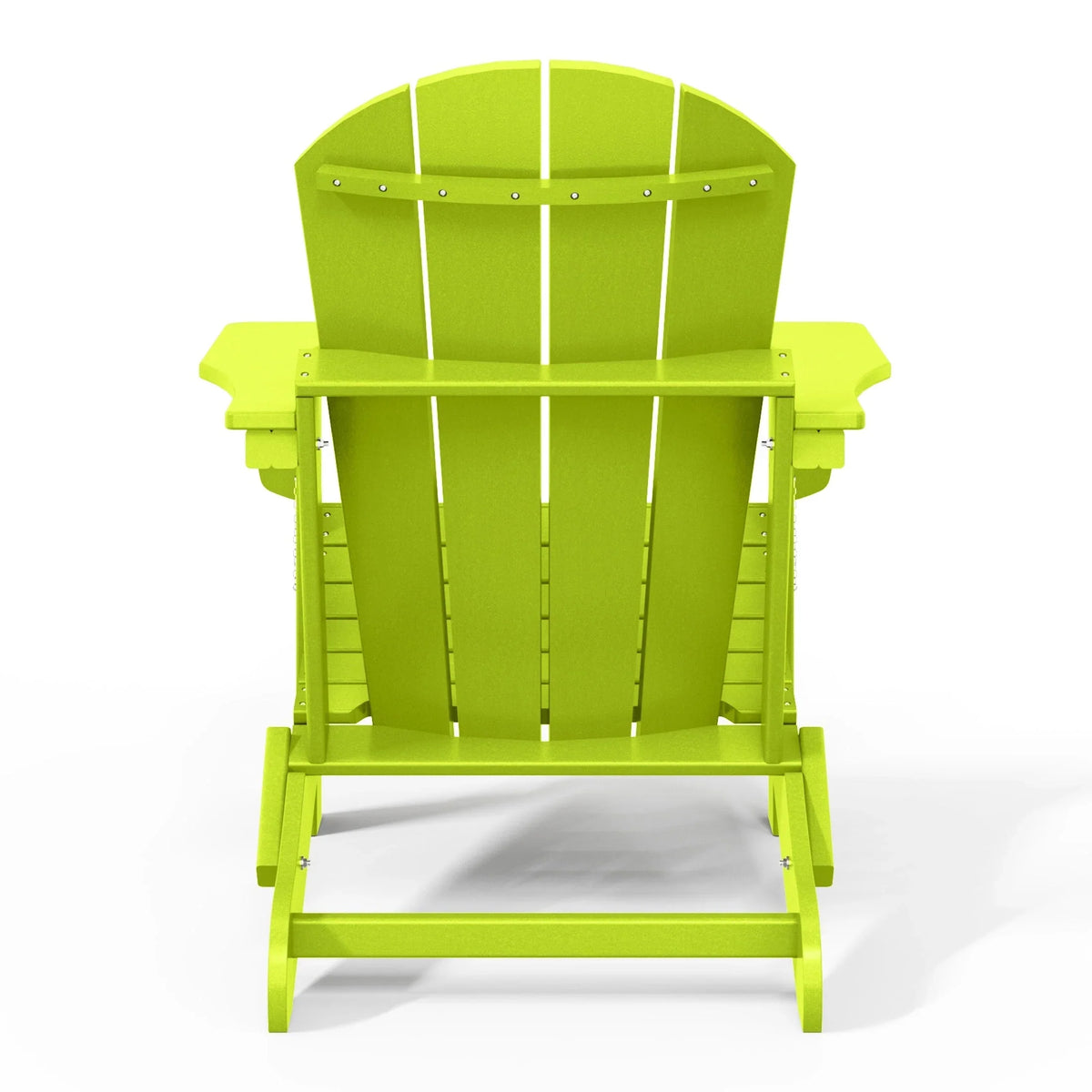 Polytrends Laguna Adirondack-Klappstuhl für die Terrasse, lichtecht und wetterbeständig