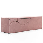 Avana Kami umwandelbare Chaiselongue / Yoga und Massage - 2-in-1-Hocker mit verstecktem ausklappbarem Yoga-Loungesessel, Mikrosamt - N/A