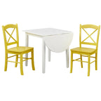 Simple Living Country Cottage eethoek, 3-delig, met neerklapbare bladen