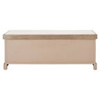 Panca contenitore SAFAVIEH Fiorello a 3 cassetti con cuscino - 47.3 W x 15 L x 19 H - 47Wx15Dx19H