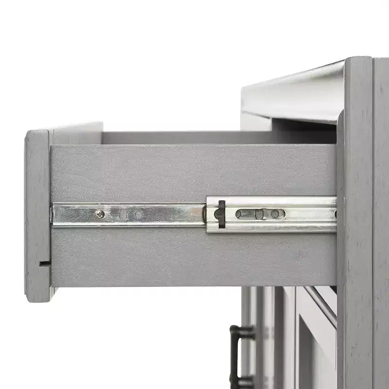 3-delige Tara-dressoir- en voorraadkastset, verweerde afwerking - Crosley