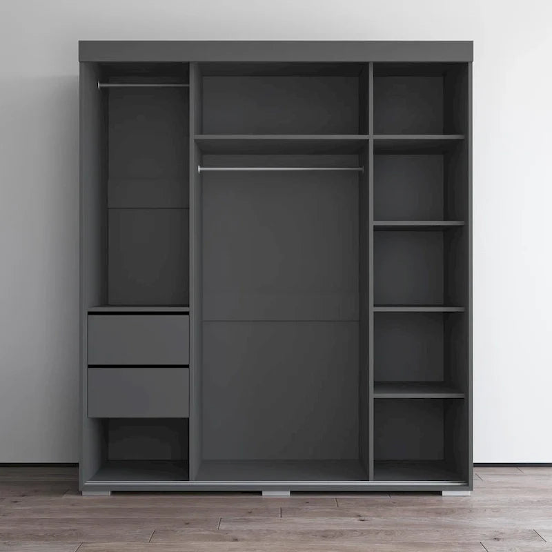 Ντουλάπα με καθρέφτη Strick & Bolton Suger, 3 πόρτες