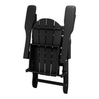 Polytrends Laguna Adirondack-Klappstuhl für die Terrasse, lichtecht und wetterbeständig