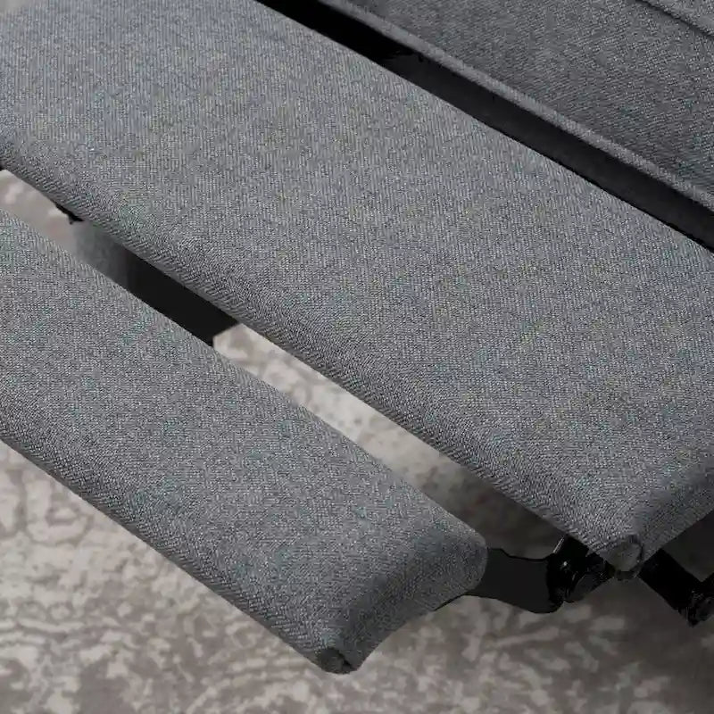 Ohrensessel mit Kippfunktion, gepolstert, klassischer Stil, Akzentmöbel fürs Wohnzimmer