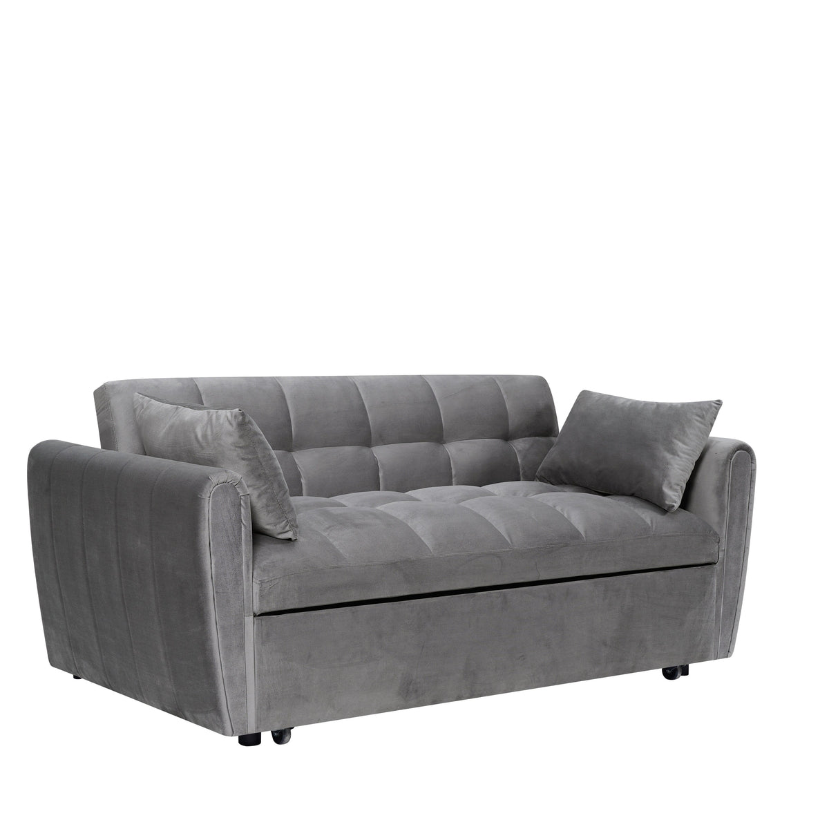 Καναπές-κρεβάτι Velvet 3 σε 1, 64.96, με ρυθμιζόμενη πλάτη, τσέπη αποθήκευσης και αντοχή βάρους 500lb