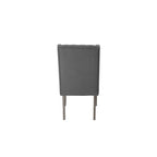 Beste Quality Furniture rustieke uitschuifbare grijze eetkamerset, 9-delig