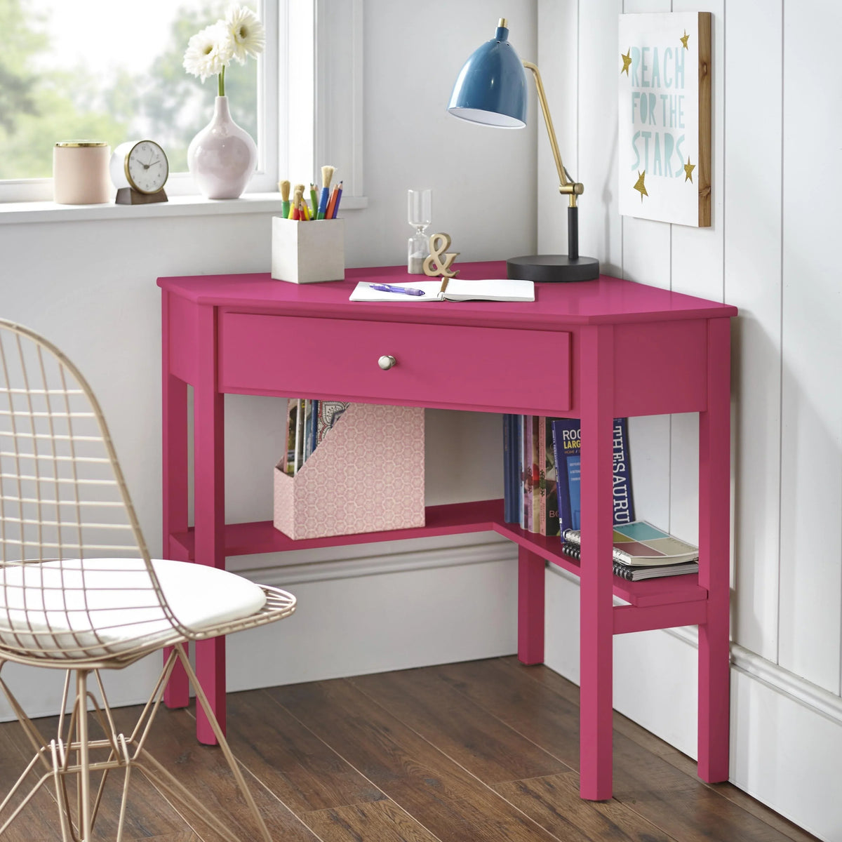 Porch & Den Lincoln Corner Desk