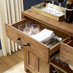 Crosley Roots buffetkast met naturel afwerking - 52  W x 18  D x 36  H