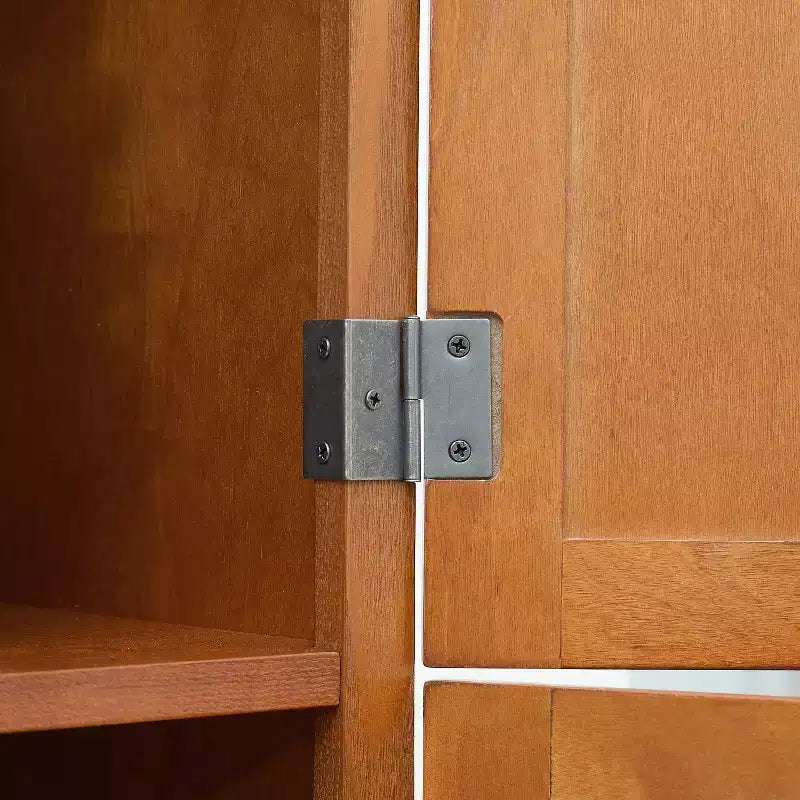 Armário de arrumação alto de 72 polegadas com 8 portas e 4 prateleiras para sala de estar, cozinha ou escritório