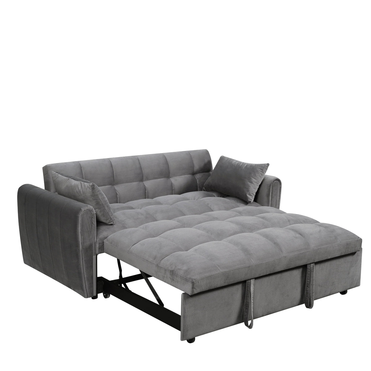 Καναπές-κρεβάτι Velvet 3 σε 1, 64.96, με ρυθμιζόμενη πλάτη, τσέπη αποθήκευσης και αντοχή βάρους 500lb