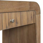 Whisen rustieke consoletafel, haltafel of bijzettafel met geribbelde ladefront