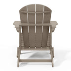 Polytrends Laguna Adirondack-Klappstuhl für die Terrasse, lichtecht und wetterbeständig