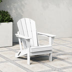 Polytrends Laguna Adirondack-Klappstuhl für die Terrasse, lichtecht und wetterbeständig