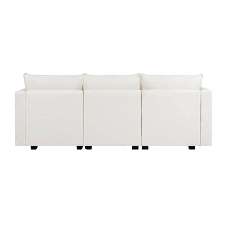 Modern DIY Collection - Convertible Modular Sectional Sofa - Linen Sofa Couch for Living Room Apartment Office