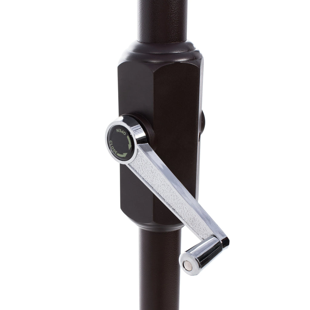 SAFAVIEH Kjerstin Outdoor-Volant für Doppelsonnenschirm mit 9 Ft