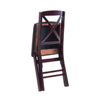 Porch & Den Espresso Folding Chair (Set of 2)