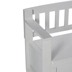 WYNDENHALL Riverside SOLID WOOD 48 inch Wide Contemporary Entryway Storage Bench - 20 inch wide