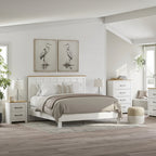 Signature Design by Ashley Linnocreek White/Brown Panel Headboard