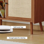 Large Record Player Stand - 48.42D x 15.74W x 29.52H