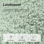 Sheila moderner Bouclé-Sessel, 30 W, mit Massivholzbeinen, 2er-Set von HULALA HOME
