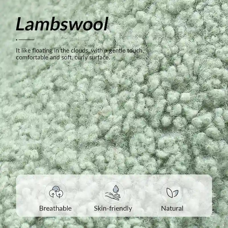 Sheila moderner Bouclé-Sessel, 30 W, mit Massivholzbeinen, 2er-Set von HULALA HOME