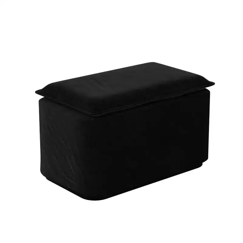 Whisen Schlafsofa aus Samt, 3-in-1, King Size, ausziehbar und umwandelbar, mit beweglichem Ottomanen, gestepptes Design