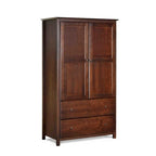 Kleiderschrank aus Massivholz mit 2 Türen - 41x72x22