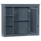 Meuble-lavabo de salle de bains moderne de 36' avec lavabo intégré et armoire à miroir, 2 portes et 2 tiroirs