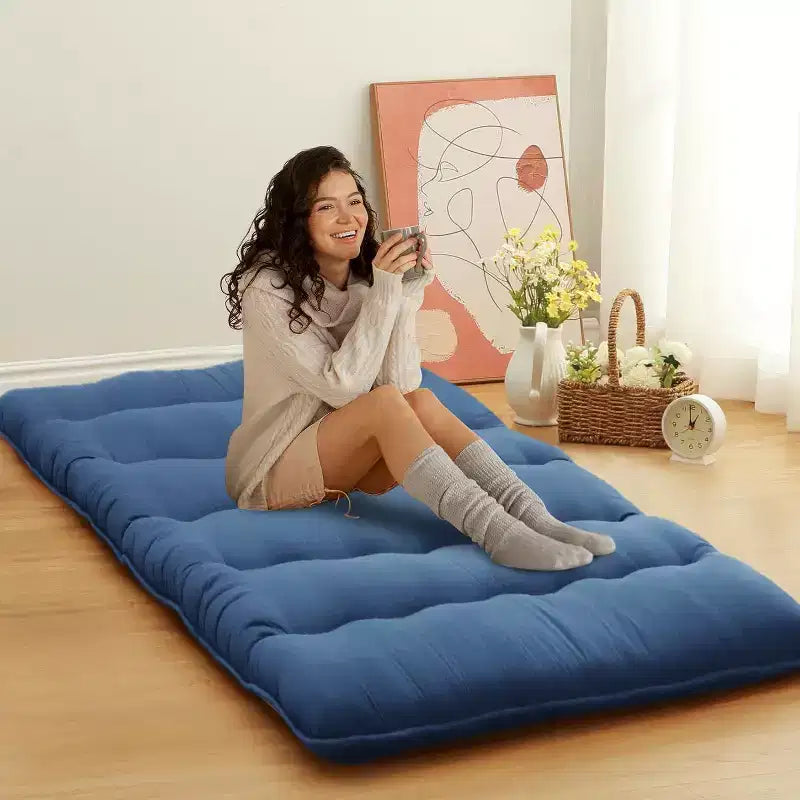 Japanische Futonmatratze, faltbare Schlafmatte für den Boden, Tatami-Matte für Zuhause und Camping