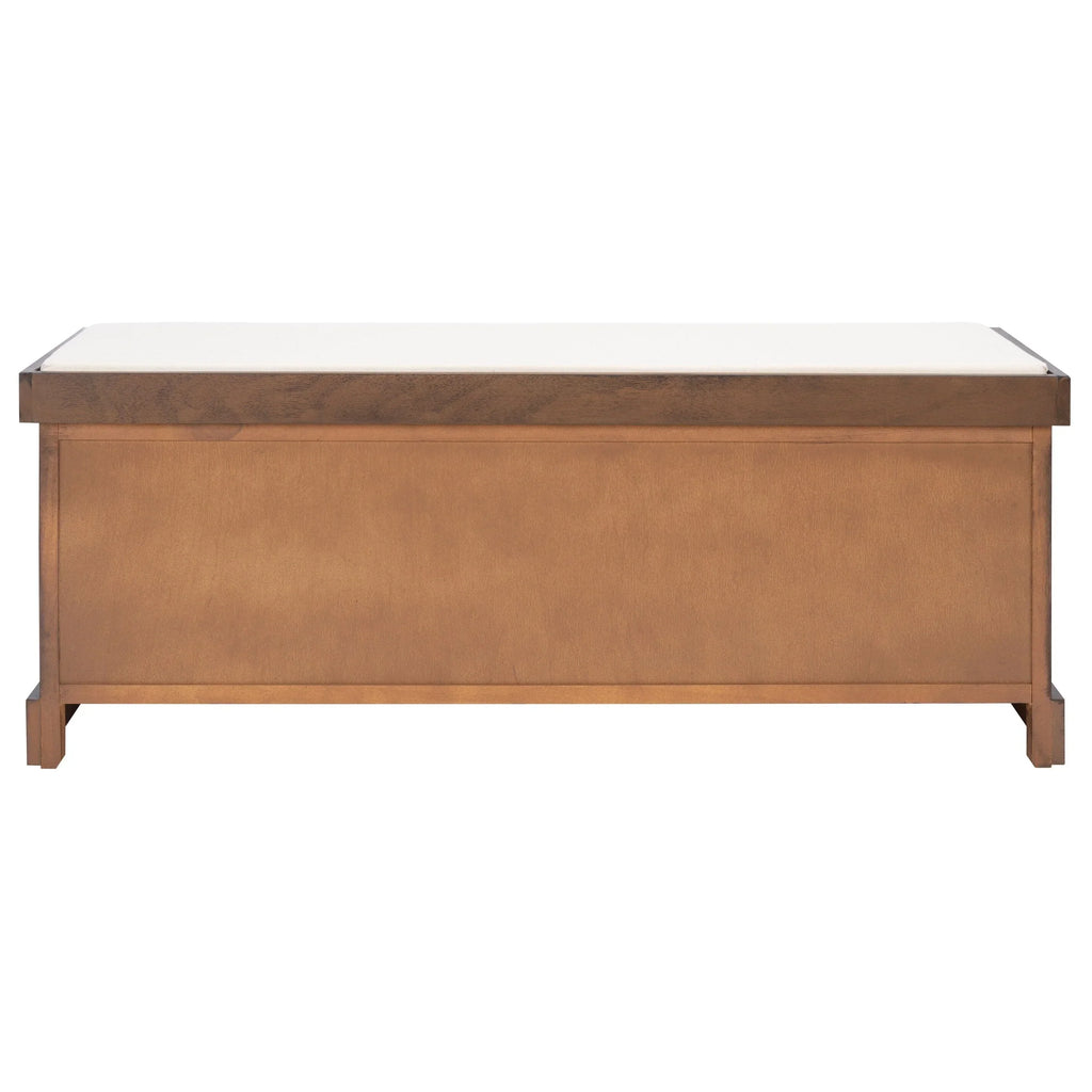 Panca contenitore SAFAVIEH Fiorello a 3 cassetti con cuscino - 47.3 W x 15 L x 19 H - 47Wx15Dx19H