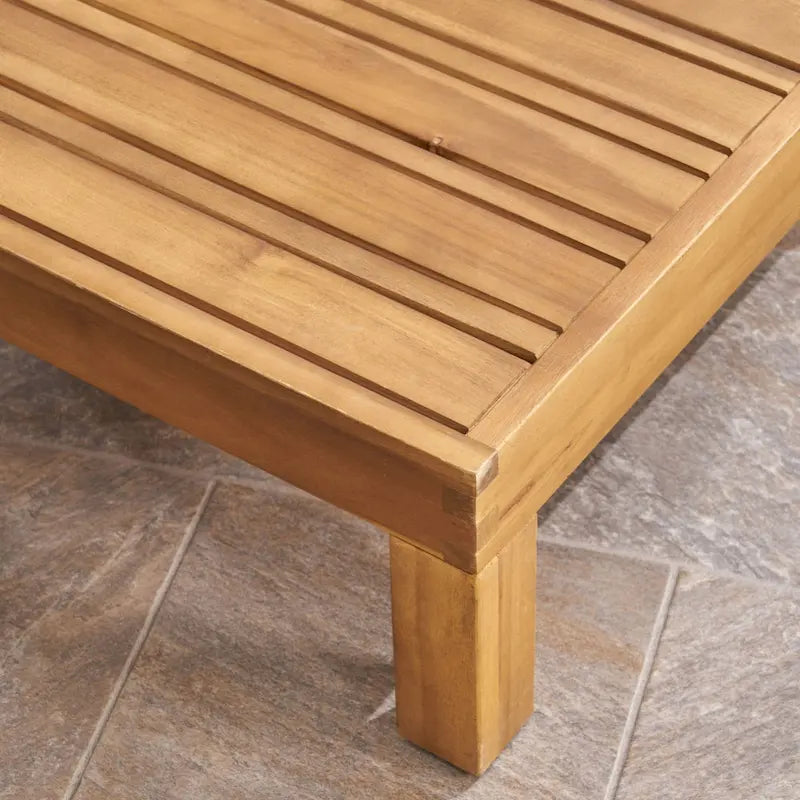 6-teiliges Outdoor-Sitzgruppen-Set aus Akazienholz Brava von Christopher Knight Home