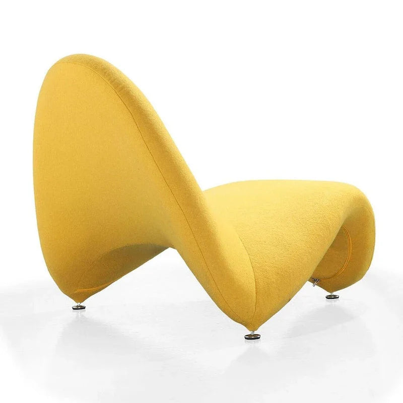 Fauteuil d’appoint en mélange de laine